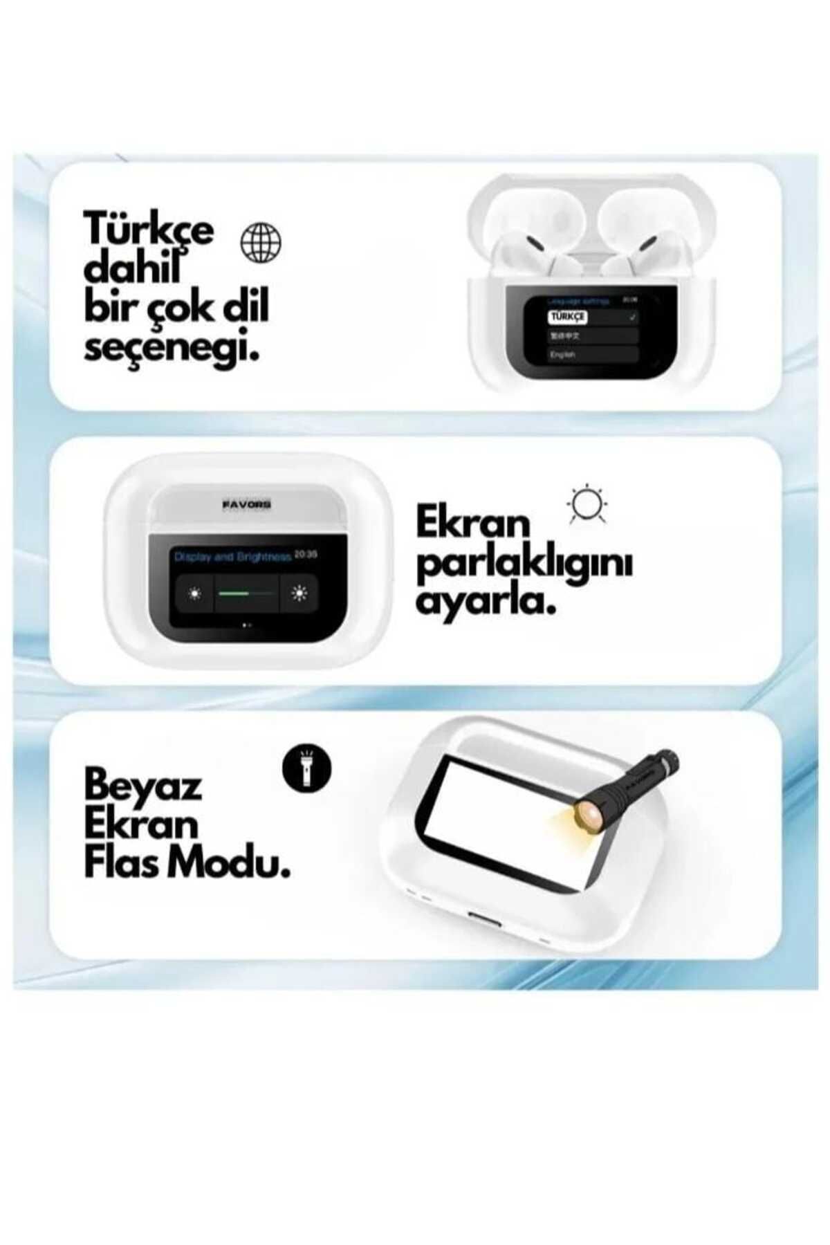 ENC%20A9%20PRO%20Dokunmatik%20Dijital%20Ekranlı%20Aktif%20Gürültü%20Engelleme%20Bluetooth%20Kulaklık