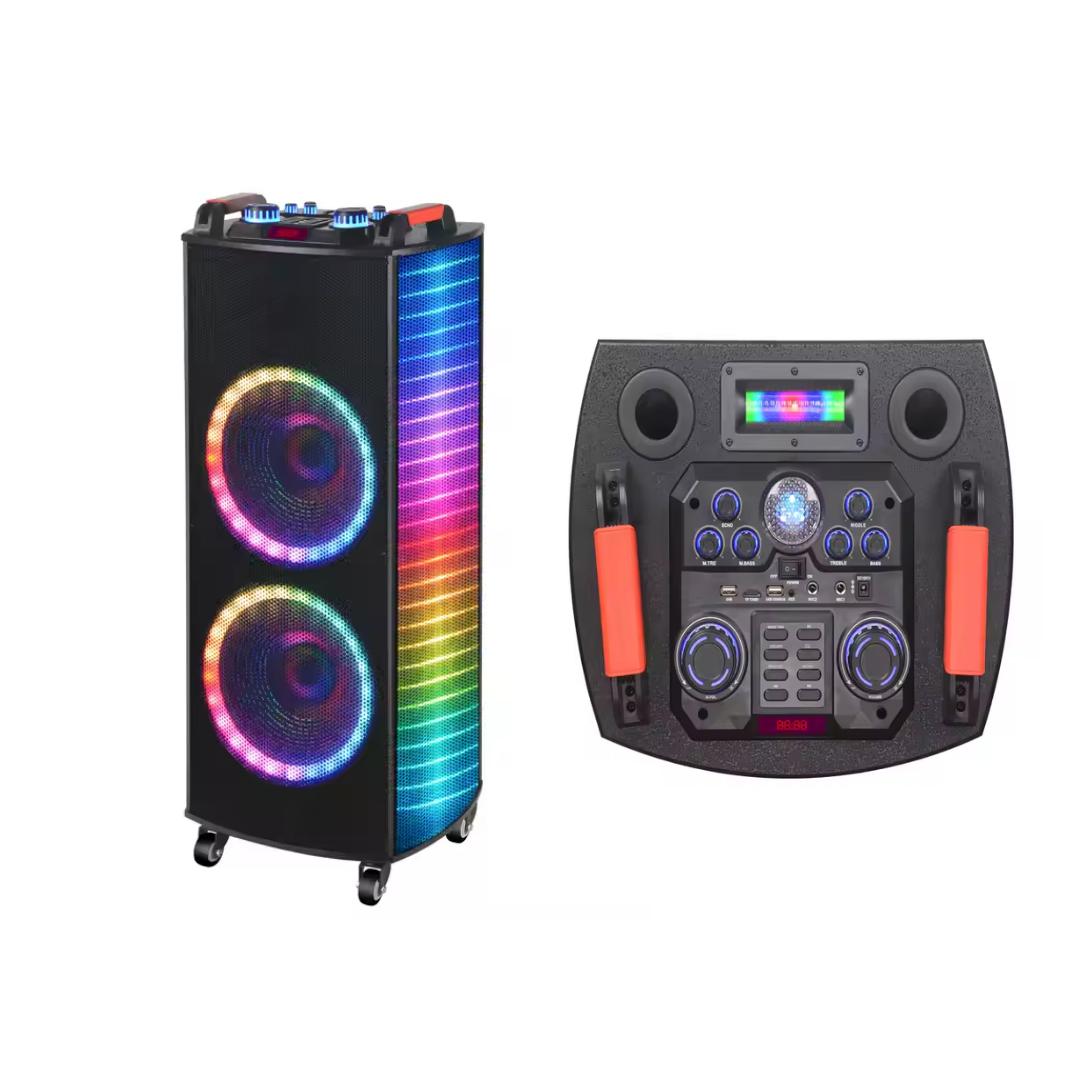 Hepu%20Hp%20915%20Taşınabilir%20Şarjlı%20Bluetooth%20Parti%20Hoparlörü%20100%20W%20Rms%20Rgb%20Efektif%20Işıklandırma%20