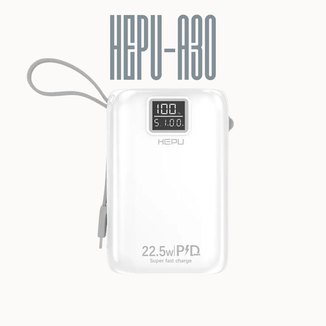 Hepu%20HP%20A-03%2030.000%20mAh%20Power%20Bank%2022.5W%20PD%20Hızlı%20Şarj%201%20To%206