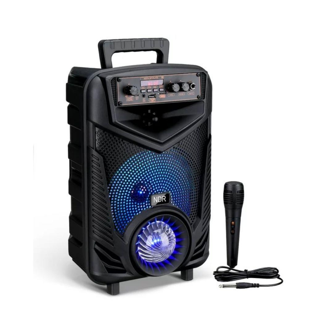 NDR-P44%20Mikrofonlu%20Kumandalı%20Rgb%20Ledli%20Taşınabilir%20Bluetooth%20Hoparlör%20Usb-Tf-Fm%20Radyo