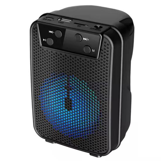 GTS-1345 Rgb Ledli Bluetooth Hoparlör Usb-Tf-Fm 