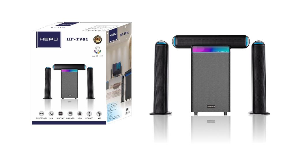 Hepu HP TV01  3+1 Bluetooth Sinema Sistemi