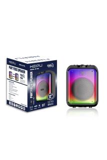 HP 961 Taşınabilir Şarjlı Bluetooth Parti Hoparlörü 12 inc Kablosuz mikrofon Ultra Bass